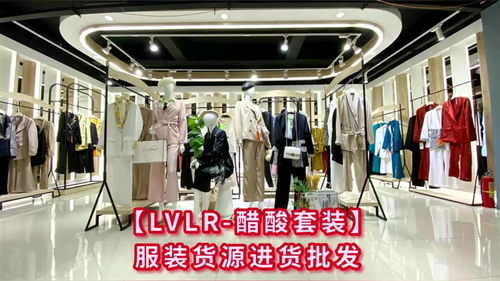 职场女装品牌LVLR醋酸西装套装女2021秋装 深圳海燕服装市场